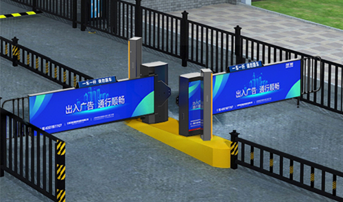 超大顯示丨讓視界恍然新生丨百勝第二代卡布燈箱廣告道閘升級(jí)上市！